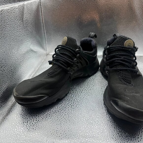 Size 6 Nike Air Presto Mens All Black Athletic Running Sneakers‎ 848132-009 - Picture 4 of 11